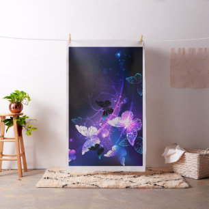 Tela Fondo con mariposas nocturnas