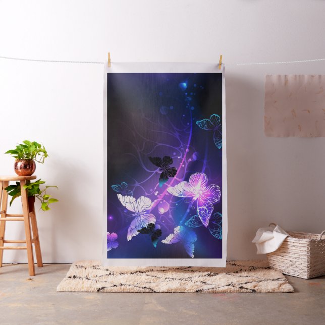 Tela Fondo con mariposas nocturnas (In Situ)