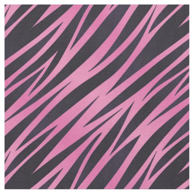 Tela Fondo de banda de cebra rosa (De cerca)