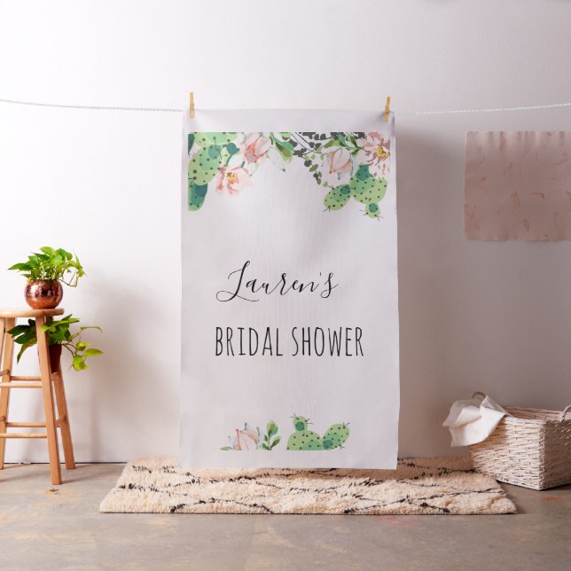 Tela Fondo de ducha nupcial Cactus (In Situ)