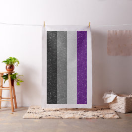 Tela Fondo de la bandera del orgullo asexual del Purpur