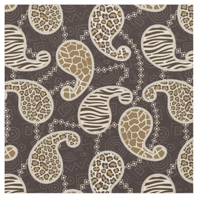 Tela Fondo del estilo de Paisley (De cerca)