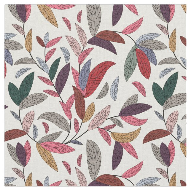 Tela Fondo floral 2 (De cerca)