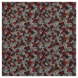 Tela Fondo inconsútil de los cráneos