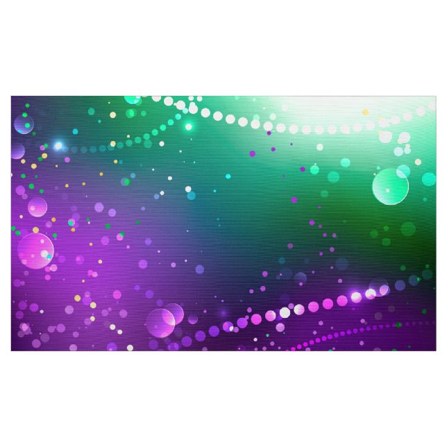 Tela Fondo morado festivo Mardi Gras (Yarda)