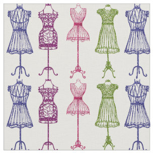 Tela Formas de vestir victorianas
