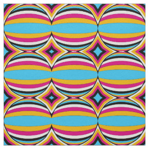 Tela Formas esféricas coloridas Patrón geométrico
