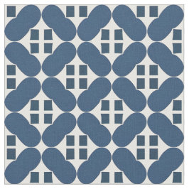 Tela Formas geométricas azules abstractas