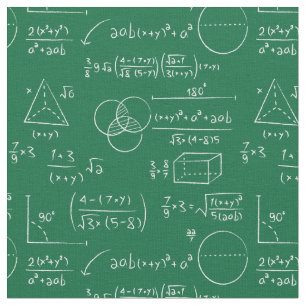 Tela fórmula de ecuaciones matemáticas de geometría alg
