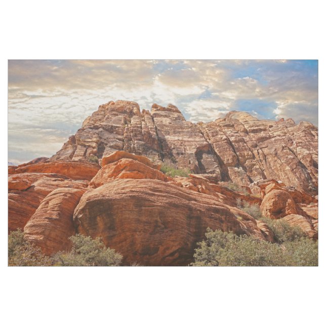 Tela Fotografía HDR de Mountains (Yarda)