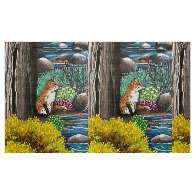 Tela Fox Love ("Cuarto gordo" (fat quarter))