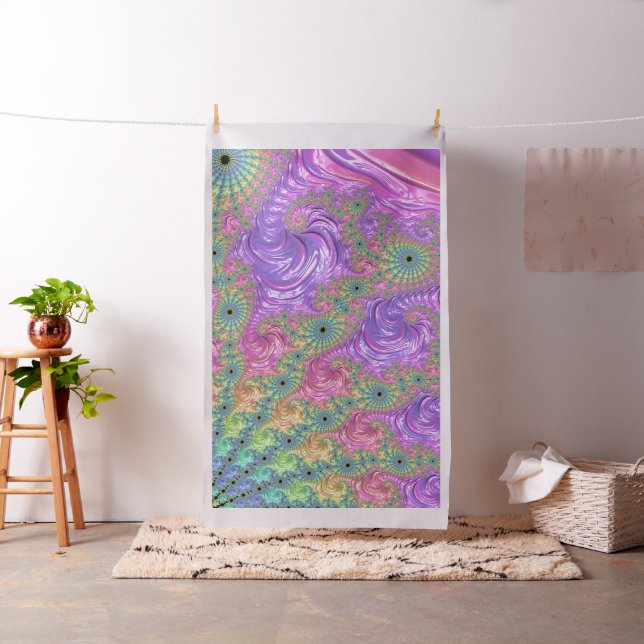 Tela Fractal arcoiris (In Situ)