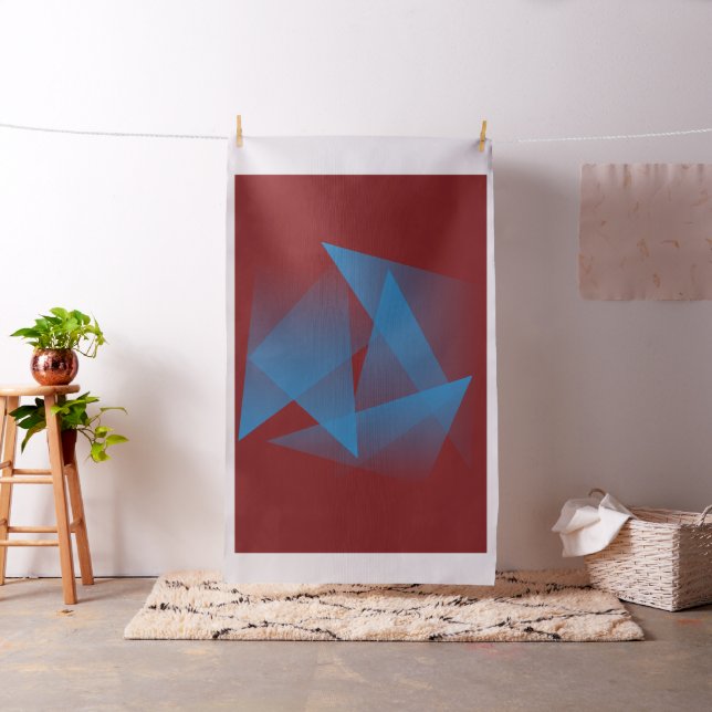 Tela Fragmentos azules flotantes (In Situ)