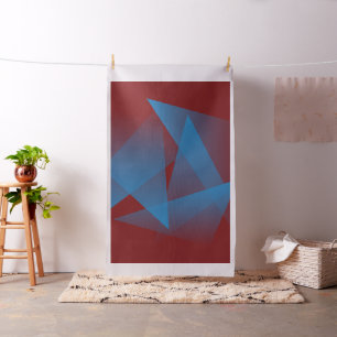 Tela Fragmentos azules flotantes