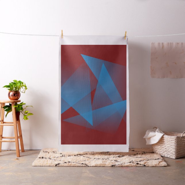 Tela Fragmentos azules flotantes (In Situ)