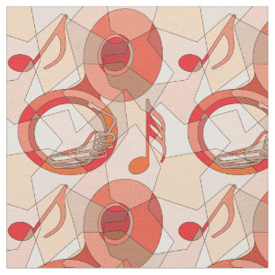 Tela Fragmentos de notas de música de Tuba