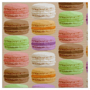Tela Francés Macarons - colores en colores pastel