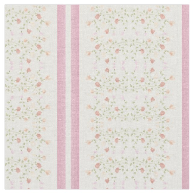 Tela Frania floral decorativa (De cerca)
