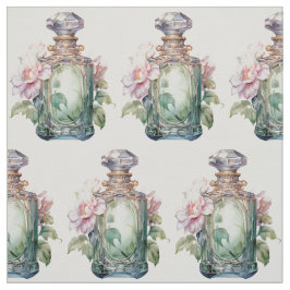 Tela Frasco de perfume Art Deco Opulence Verde