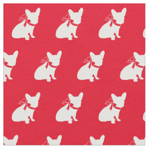 Tela Frenchie Bulldog francés Perro Rojo francés