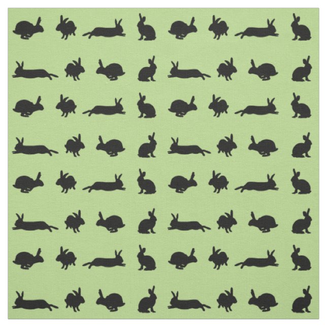 Tela Frenesí de Conejo (Verde Claro) (Retal)