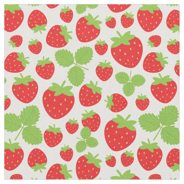 Tela Fresas (De cerca)