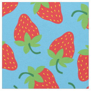 Tela Fresas Frutas Lindo Niños Comida