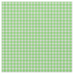 Tela Fresca Gingham Verde Menta a Cuadros Escocesa