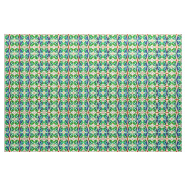 Tela Fresco verde (Yarda)