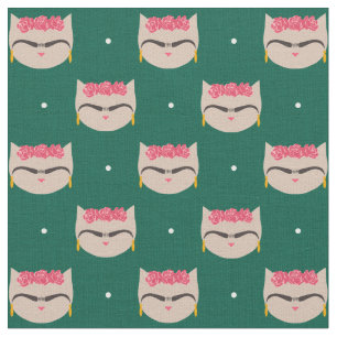 Tela Frida, el gato, el ícono feminista mexicano