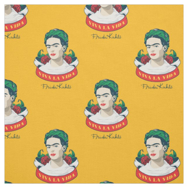 Tela Frida Kahlo | Viva la Vida (Retal)