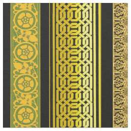 Tela Fronteras retro en oro