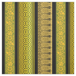 Tela Fronteras retro en oro