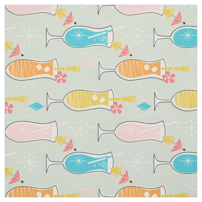 Tela Fruity Tiki Beverages (Retal)