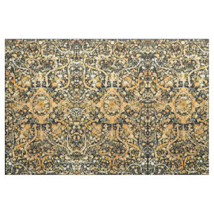 Tela Fruta de la era renacentista y patrón floral