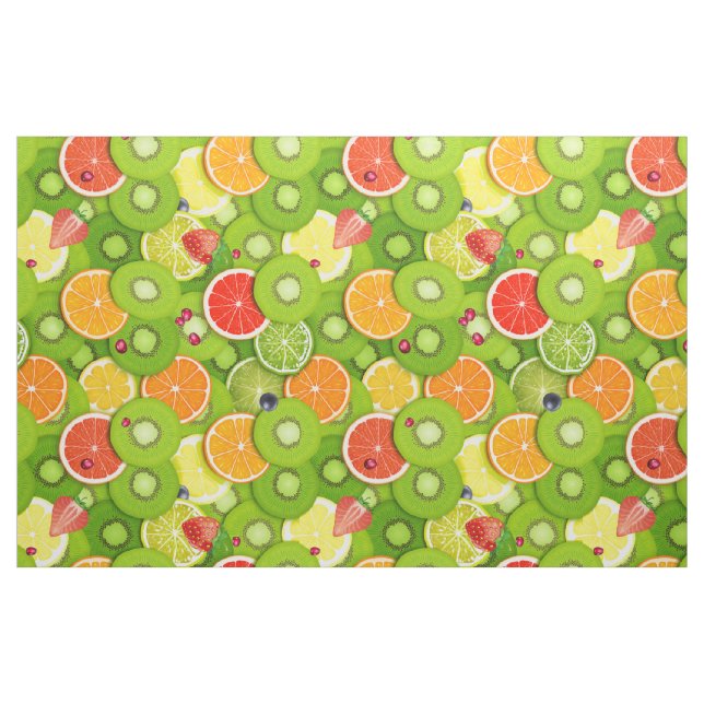 Tela Frutas de Verano 2 ("Cuarto gordo" (fat quarter))
