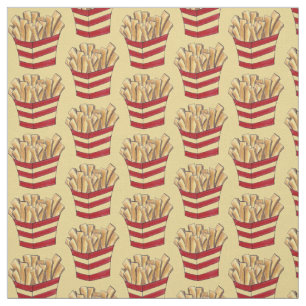 Tela Fry Fries Francesas Fritas Patatas Chip Comida Ráp