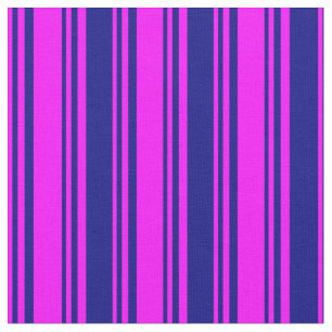 Tela Fuchsia & Blue Lin/Stried Pattern