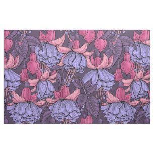 Tela Fuchsia en rosa y violeta