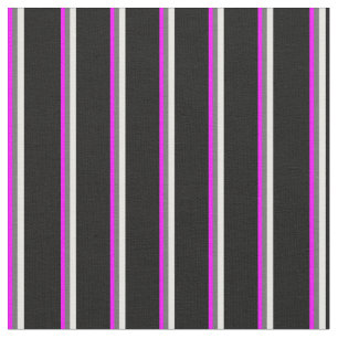 Tela Fuchsia, gris oscuro, crema de menta y color negro