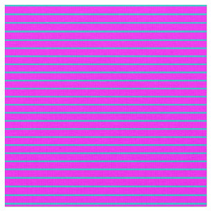 Tela Fuchsia & Patrón Turquesa Oscuro/Tirado