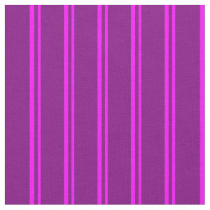 Tela Fuchsia & Púrpura Patrón Lineado