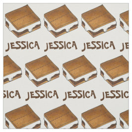 Tela Fuego de Marshmallow personalizado en el campament