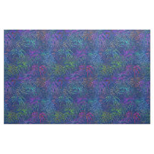 Tela Fuegos artificiales 4tos del modelo colorido del