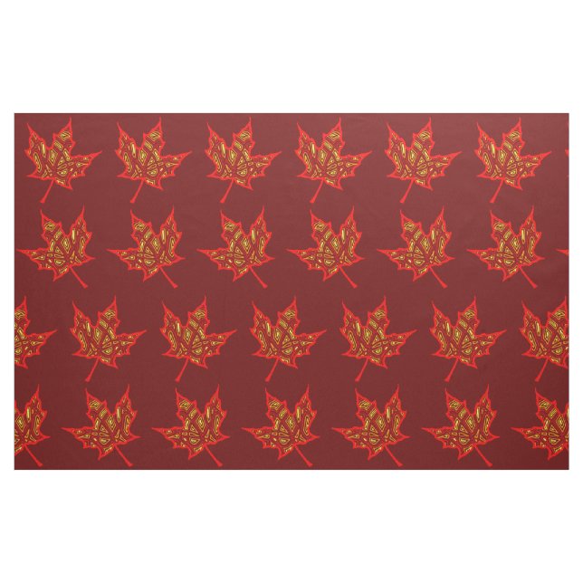 Tela Fuerte hojas ("Cuarto gordo" (fat quarter))