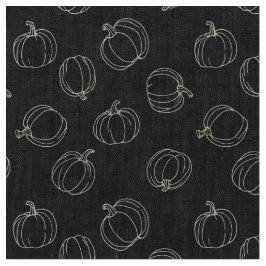 Tela Fun Pumpkins Carbón