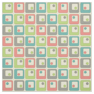 Tela Funky Squares Fabric