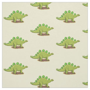 Tela Funny stegosaurus dinosaur personalizado