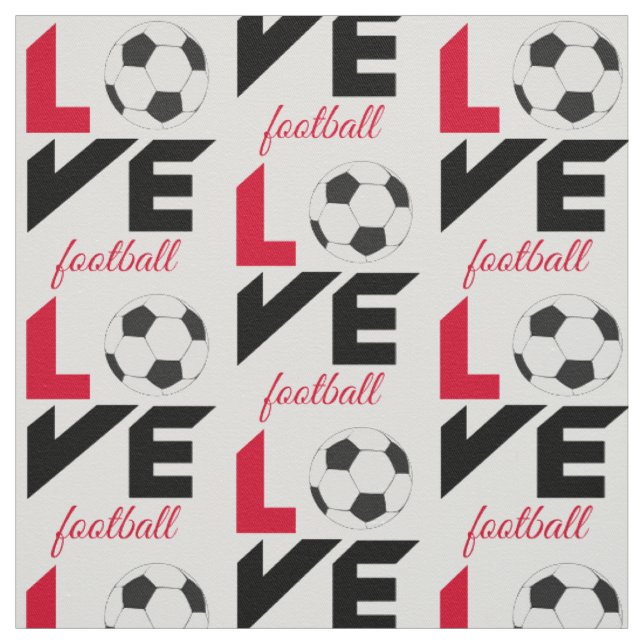 Tela Fútbol de amor (Retal)