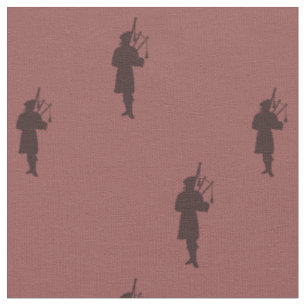 Tela Gaitero escocés en rojo del zazzle